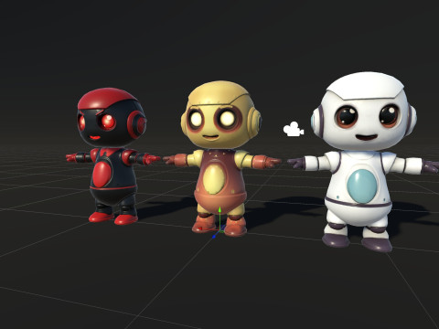 मिनिरोबोटिक 8 3D मॉडल