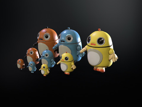 Robot1 3D Model