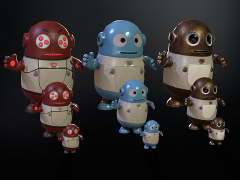 Robot2 3D Model