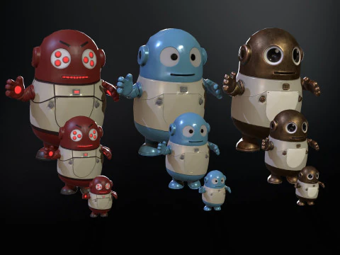 Robot2 3D Model