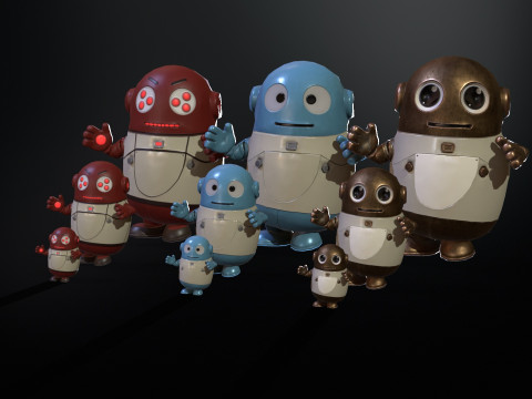 Robot2 3D Model