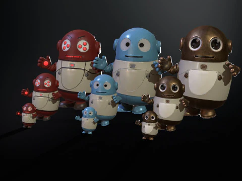 Robot2 3D Model