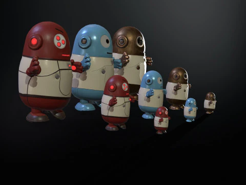 Robot2 3D Model