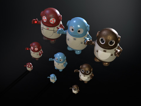 Robot2 3D Model