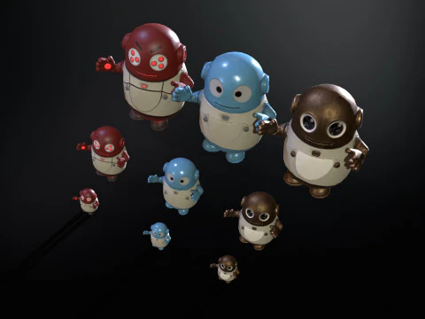 Robot2 3D Model