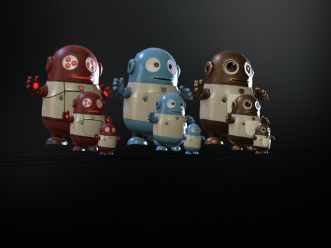 Robot2 3D Model