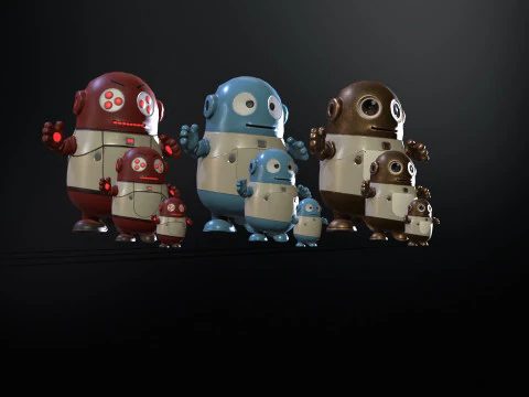Robot2 3D Model