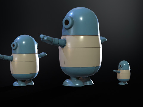Robot2 3D Model