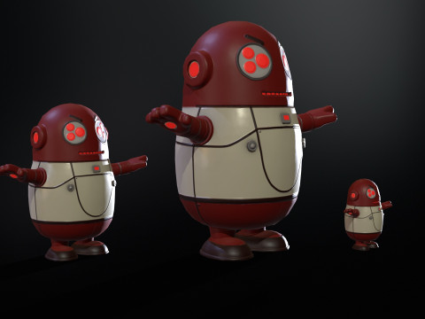 Robot2 3D Model