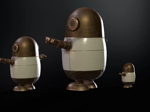 Robot2 3D Model
