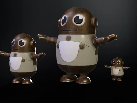Robot2 3D Model