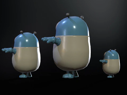 Robot3 3D Model
