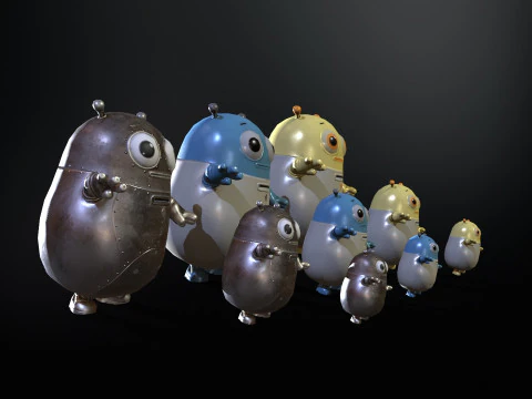 Robot3 3D Model