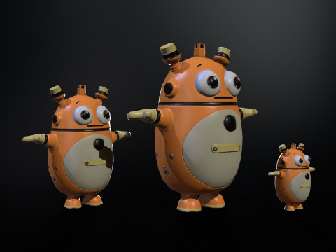 Robot4 Modello 3D