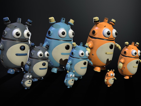 Robot4 3D Model