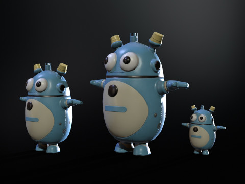 Robot4 3D Model