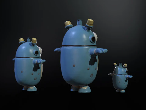 Robot4 3D Model