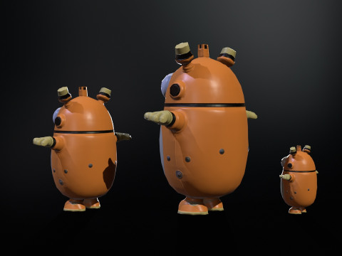 Robot4 3D Model
