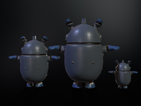 Robot4 3D Model