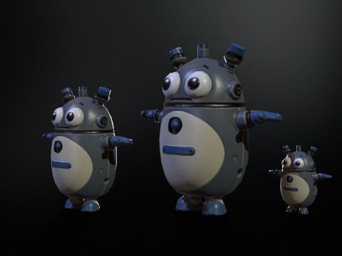 Robot4 3D Model