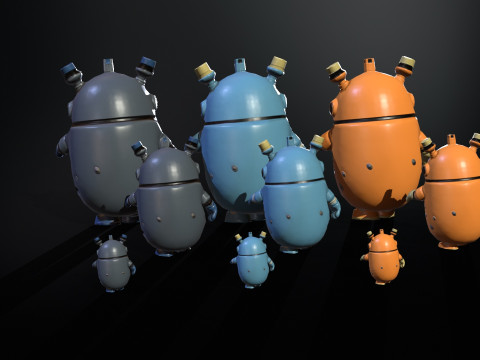 Robot4 3D Model