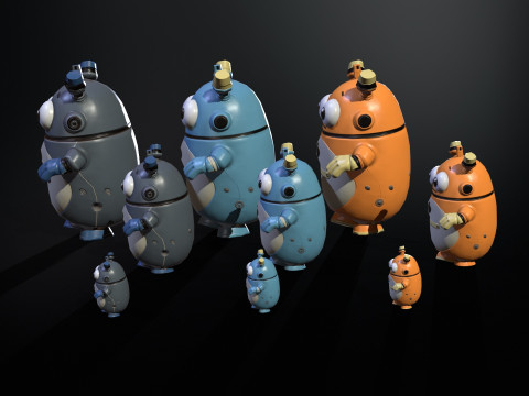 Robot4 3D Model