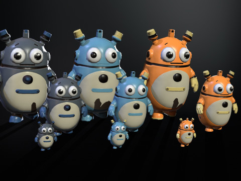 Robot4 3D Model