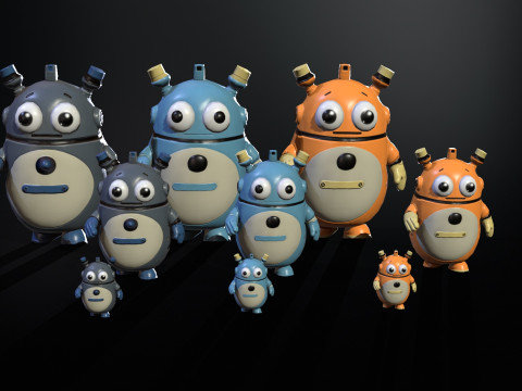 Robot4 3D Model