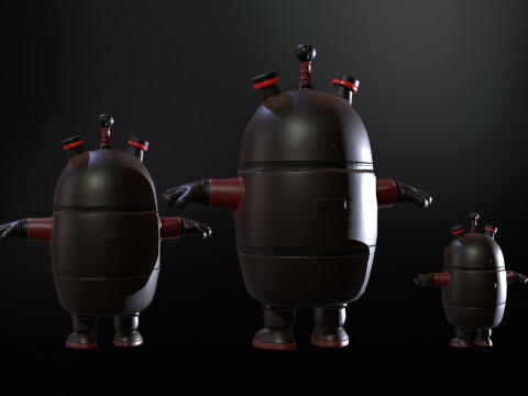 Robot6 3D Modell