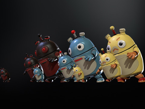 Robot6 3D Modell