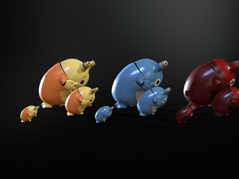 Robot7 3D Model