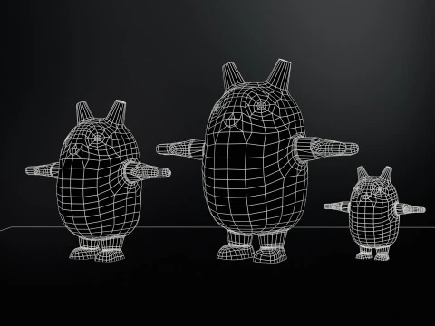 机器人7 3D 模型