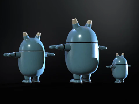 机器人7 3D 模型