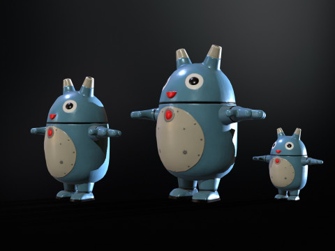 Robot7 3D Model