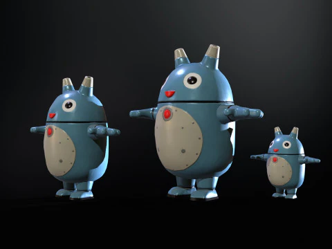 机器人7 3D 模型