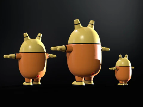 机器人7 3D 模型