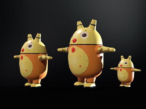 Robot7 Modello 3D