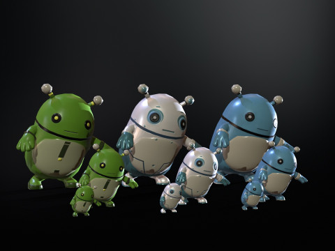 Robot8 3D Modell