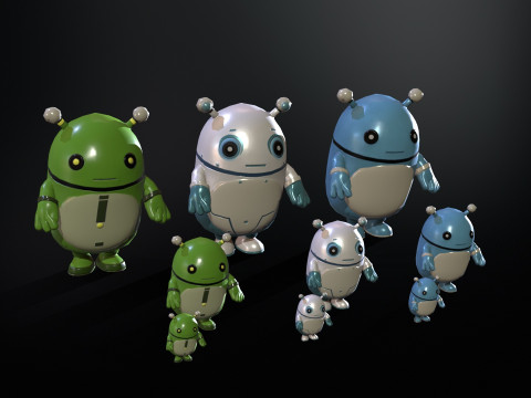 Robot8 3D Modell