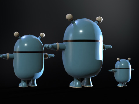 Robot8 3D Modell