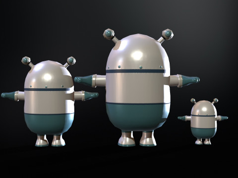Robot8 3D Modell