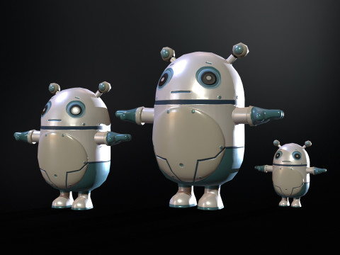 Robot8 3D Modell