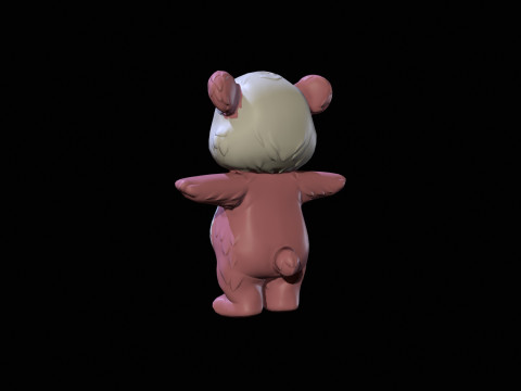 PandaLow Model 3D