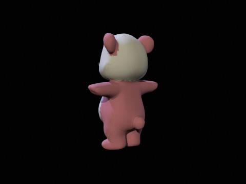 PandaLow Model 3D