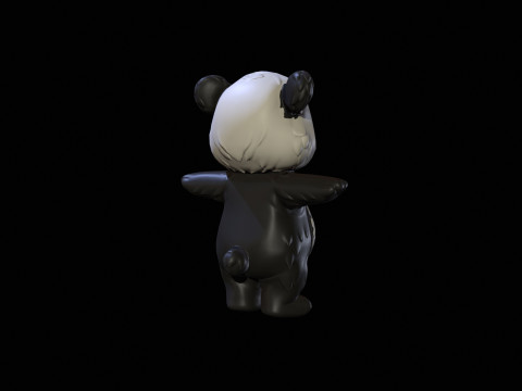 PandaLow Model 3D