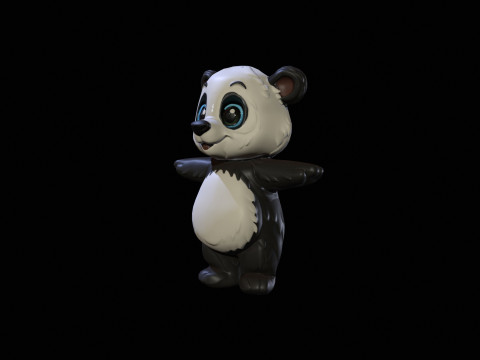 PandaLow Model 3D