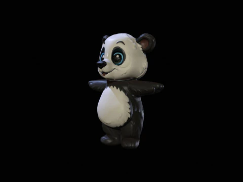 팬더로우 3D 모델