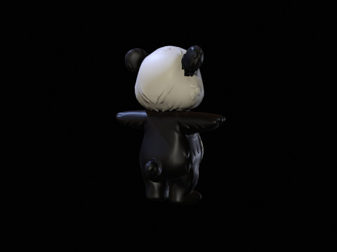 PandaLow Model 3D