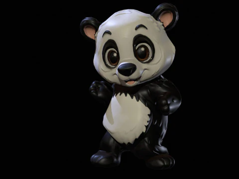 팬더로우 3D 모델