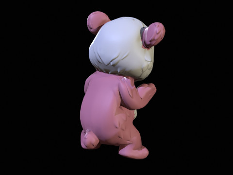 PandaLow Model 3D